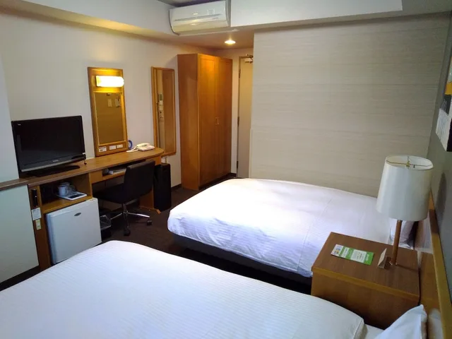 غرفة بسريرين منفصلين، Hotel Route-Inn Odate 2/6