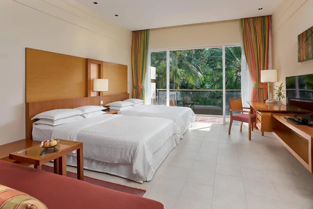 غرفة بسريرين مزدوجين بإطلالة على الحديقة بشرفة، Sheraton Hua Hin Resort And Spa 12/19