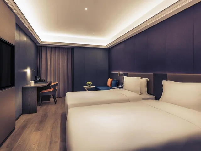 غرفة داخلية سوبيريور بسريرين منفصلين، Mercure Shanghai Necc 3/8