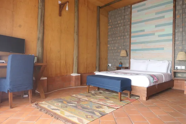 غرفة ديلوكس بسرير مزدوج، Buvi Lodge 1/4