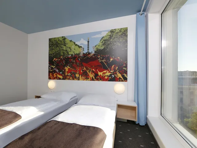 غرفة بسريرين منفصلين، B&B Hotel Berlin-Tiergarten 4/6