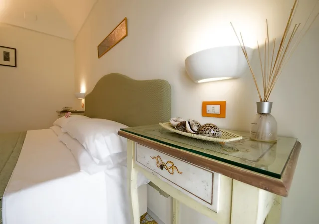 غرفة بسريرين منفصلين بإطلالة على الحديقة، Hotel Margherita 9/10