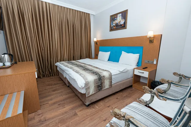 غرفة بسرير مزدوج أو سريرين منفصلين بإطلالة على البحر، Seatanbul Apart Hotel 4/10