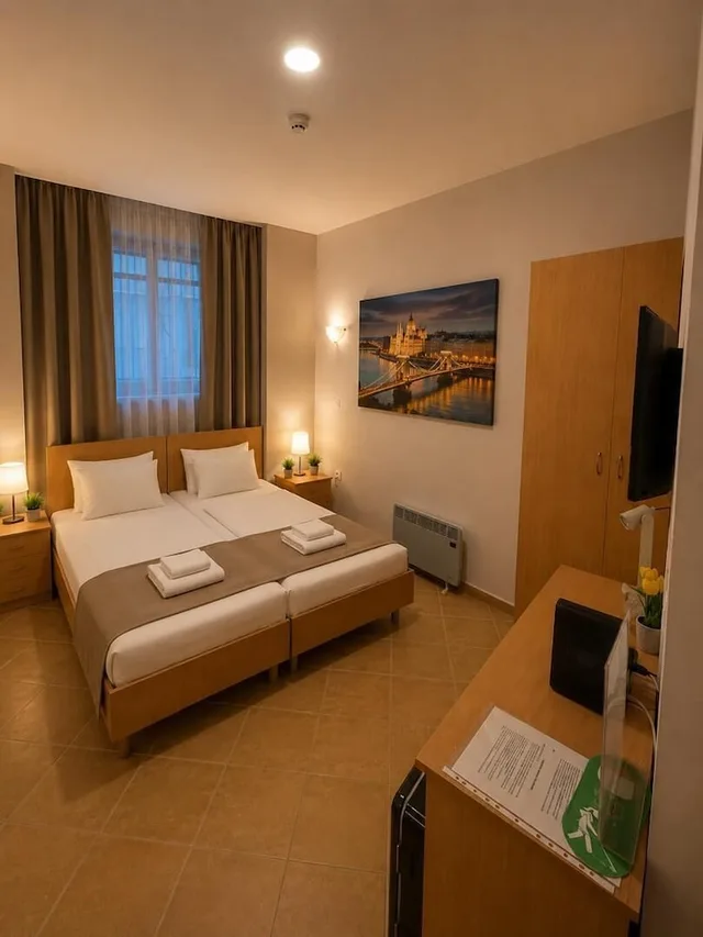 غرفة أساسية بسرير كينج، Esprit Hotel Budapest 2/10