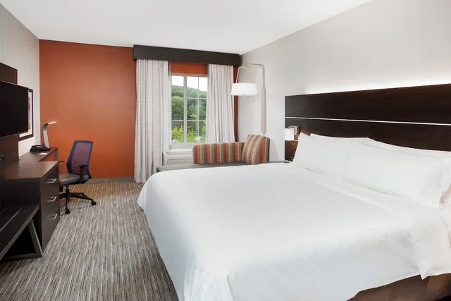 غرفة قياسية بسرير كينج لذوي الإعاقة، Holiday Inn Express Haskell-Wayne Area 3/6