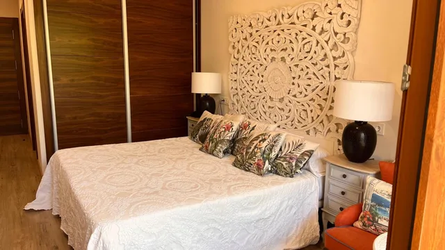 غرفة سوبيريور بسرير مزدوج أو سريرين منفصلين بشرفة، Playa De Aguilar Hotel 8/8