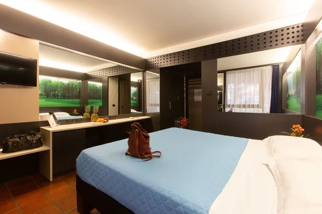 غرفة قياسية بإطلالة على الحديقة مفردة بسرير مزدوج، Hotel Pineta 2/6
