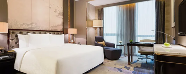 غرفة ديلوكس تنفيذية بسرير مزدوج، Wanda Realm Jinhua 1/2