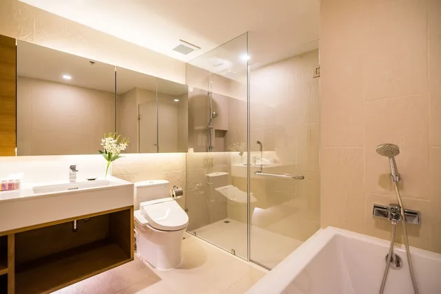 جناح بإطلالة على الجبل بغرفة نوم واحدة، Arize Hotel Sri Racha 4/4