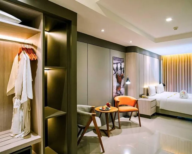 Harris, Unique, Twin Beds، HARRIS Hotel & Residence Riverview Kuta - Bali 1/3