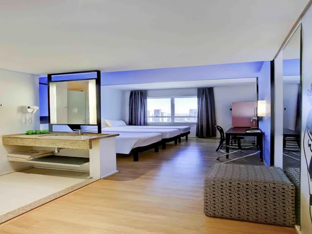 غرفة قياسية ثلاثية بثلاثة أسرّة، Ibis Styles Goiania Marista 4/5