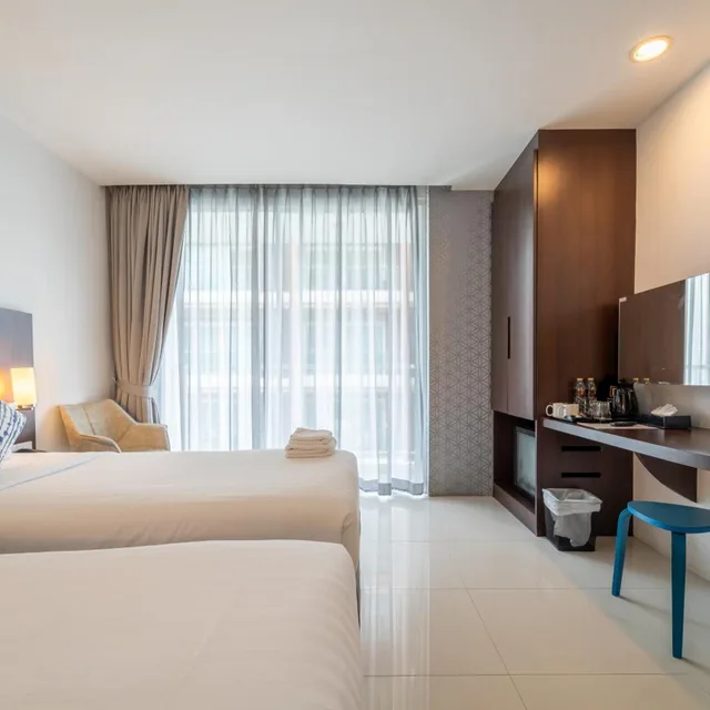 Room, Twin Beds, Balcony, Rodina Beach Hotel 10/10