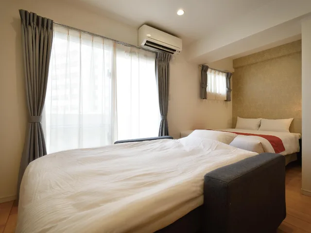 غرفة بسرير مزدوج، Condominium L's Inn 1/2