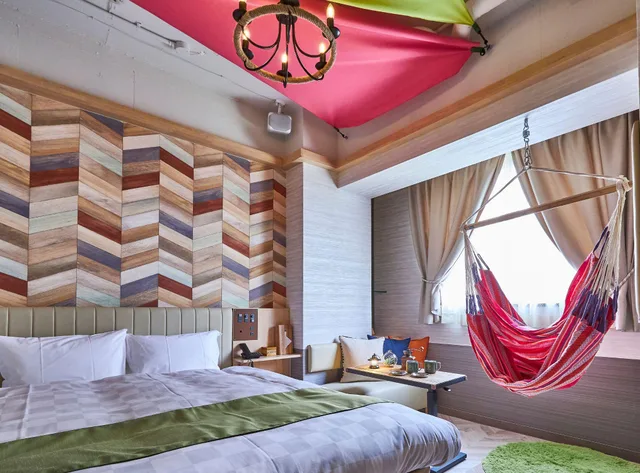 غرفة سوبيريور بسرير كوين، Hotel BaliAn Resort Shinjuku Glamping 1/1