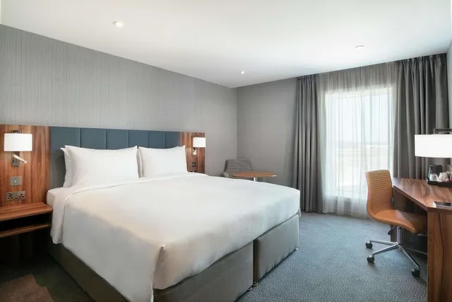 غرفة بسرير كينج لذوي الإعاقة، Hilton Garden Inn London Heathrow Terminal 2 and 3 6/14