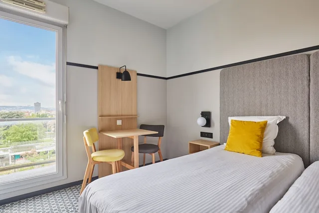 استوديو بسرير مزدوج، Odalys City Bioparc Lyon Est 1/10