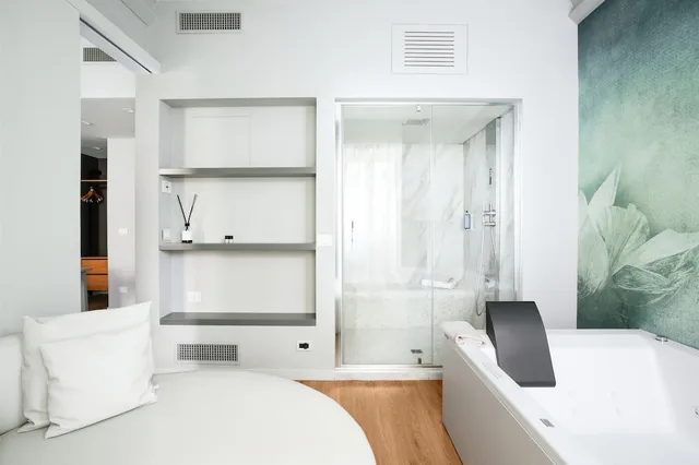 جناح بسرير كينج بمنطقة جلوس بحوض جاكوزي، Best Western Hotel Nazionale 5/5