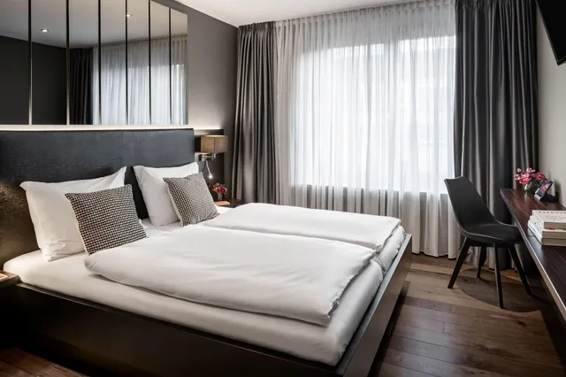 غرفة مزدوجة قياسية، Hotel AMANO Dusseldorf 2/7