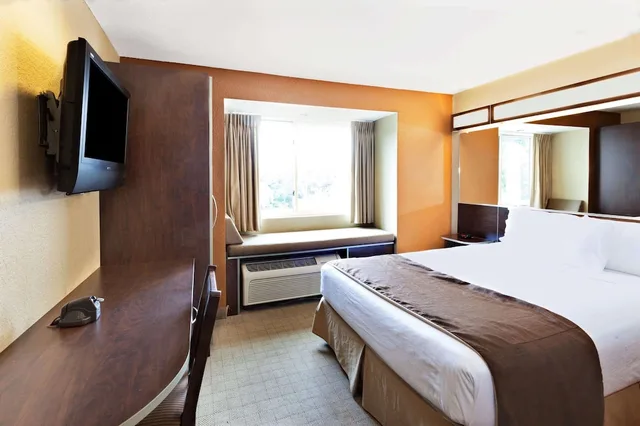 غرفة بسرير كوين لذوي الإعاقة، Microtel Inn & Suites by Wyndham Woodstock/Atlanta North 1/3