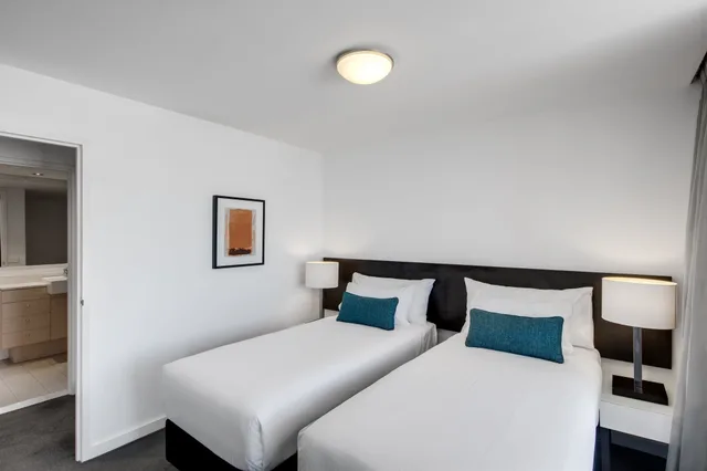 شقة متصلة عائلية بسريرين مزدوجين بغرفتي نوم، Adina Apartment Hotel Wollongong 2/6