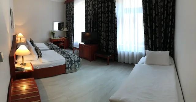 غرفة قياسية ثلاثية بثلاثة أسرّة، Carlton Hotel 4/10