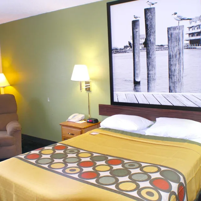 غرفة بسرير كوين لذوي الإعاقة، Economy 7 Inn Chesapeake - Portsmouth 1/10