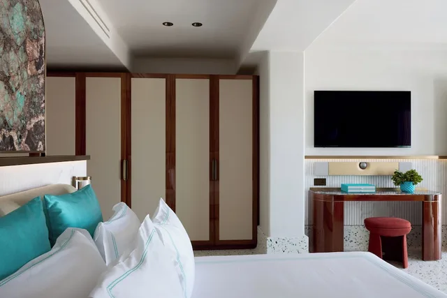 غرفة بريميوم بسرير كينج، Nammos Hotel Mykonos & Villas 3/9