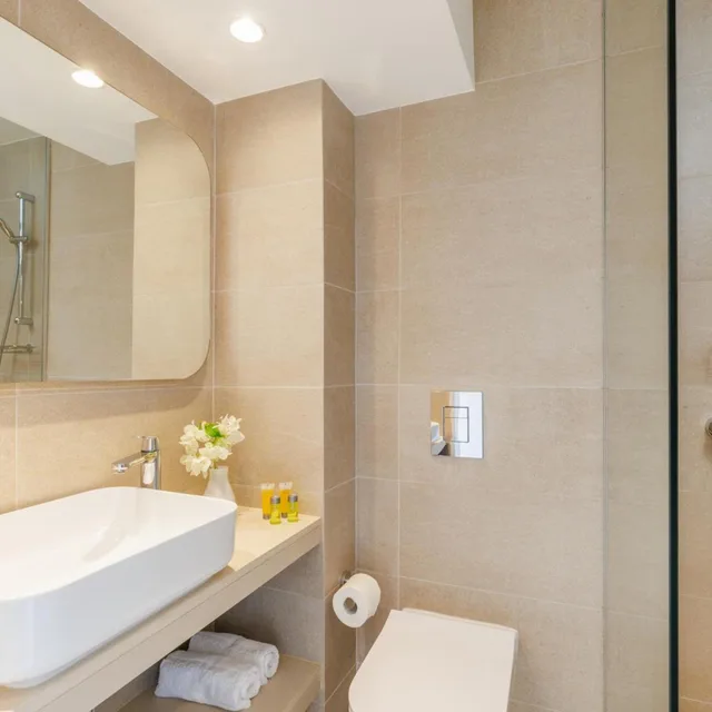 غرفة بسرير مزدوج أو سريرين منفصلين، Nissi Park Hotel 4/9