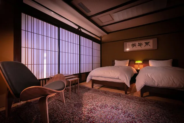 غرفة يابانية سوبيريور بسريرين منفصلين بأرضية تاتامي، Takeo Onsen Kanko Hotel Kyotoya 1/9