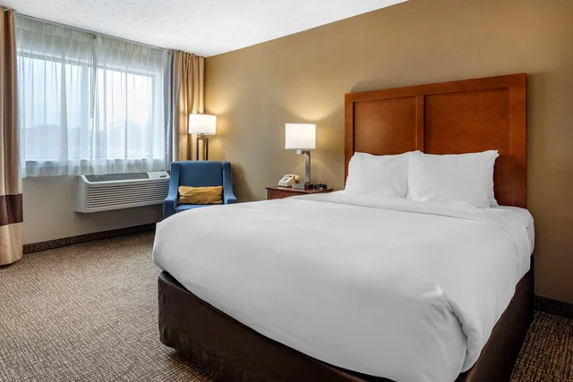غرفة بسرير كوين لذوي الإعاقة، Comfort Inn & Suites Montpelier-Berlin 1/2