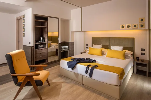 غرفة كلوب بسرير كينج، Hotel Domidea 4/8