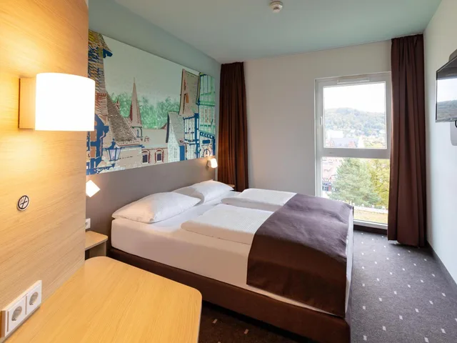 غرفة بسرير كينج، B&B Hotel Marburg 8/10