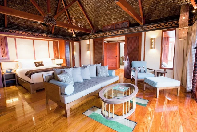 Overwater, Bure, King Bed, Likuliku Lagoon Resort - Adults Only 1/8