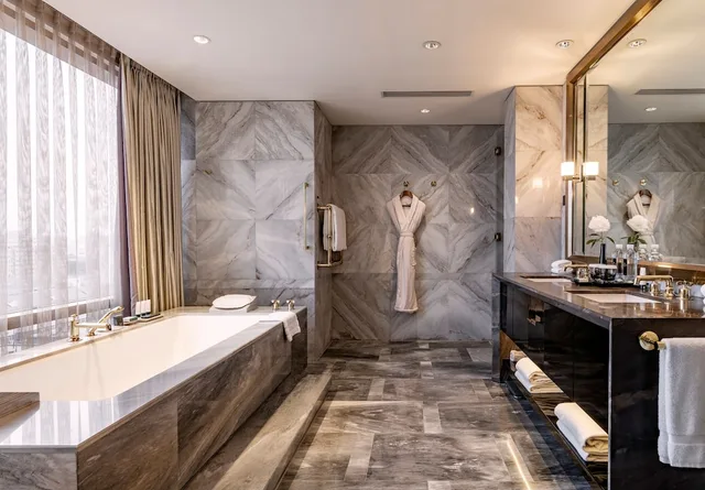 جناح عائلي بسريرين كينج بإطلالة على المتنزه، Waldorf Astoria Beijing 3/3