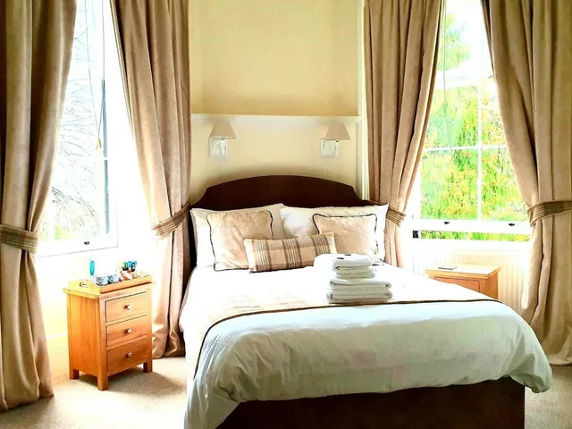 غرفة بسرير مزدوج بإطلالة على الحديقة، Lubnaig Guest House 3/6
