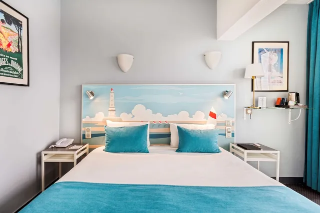 غرفة قياسية صغيرة بسرير كوين، Best Western Hotel Royan Ocean 4/10