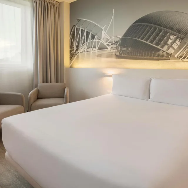 غرفة سوبيريور بسرير مزدوج، B&B HOTEL Valencia Arena 5/10