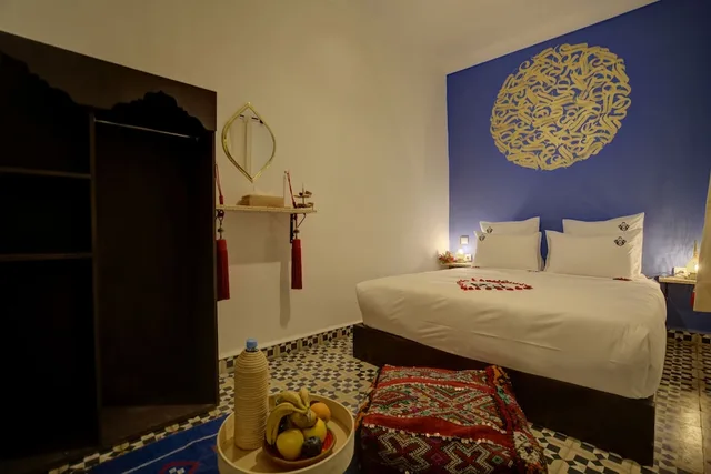 غرفة أساسية بسرير كوين، Riad Art and Emotions Boutique Hotel and Spa 4/5