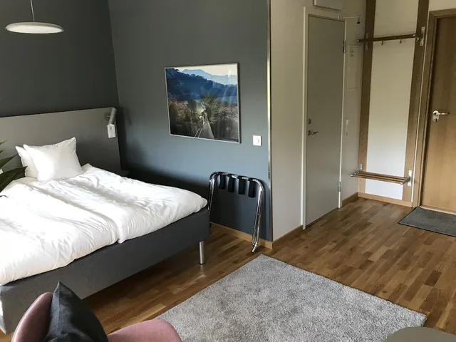 استوديو بسرير كوين بمطبخ صغير، First Hotel The Studio 1/3