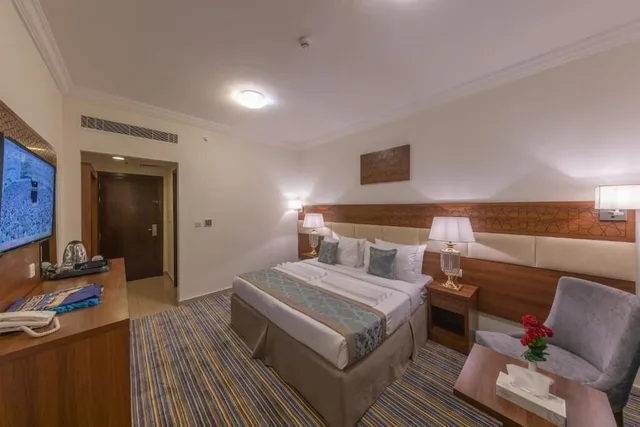 غرفة بسريرين منفصلين، فندق سنود الريان للخدمات الفندقية(Snood Al Rayyan Hotel) 5/7