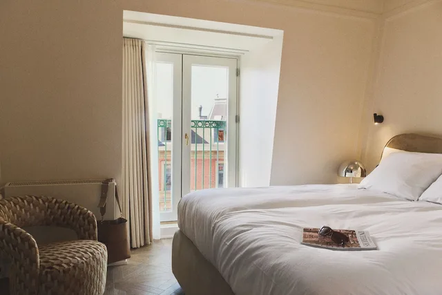 غرفة صغيرة بسرير كوين، Hotel Bella Grande 2/3