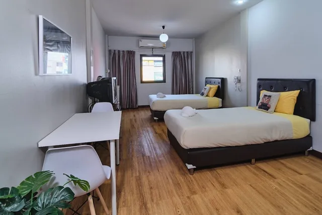 غرفة سوبيريور بسريرين منفصلين مع أريكة، Bkk39 Airport hotel 1/10