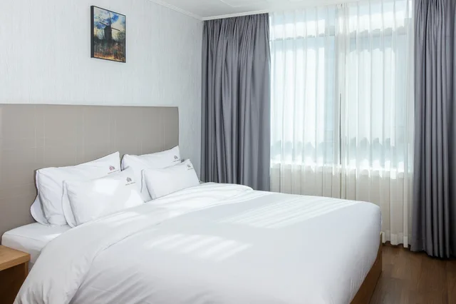 غرفة قياسية بسرير مزدوج، Central Park Hotel Busan 5/8