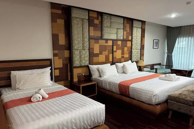 جناح جونيور ثلاثي بسرير كينج وسرير فردي، Taman Spa Resort 3/10