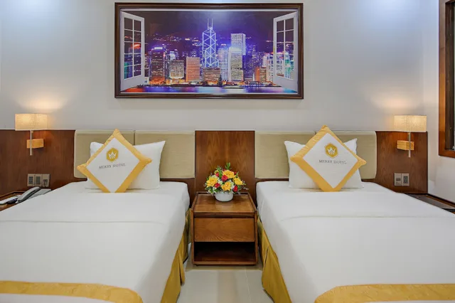 غرفة قياسية بسرير كينج، Merry Hotel 1/5