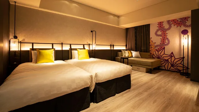Superior, Twin Beds, City View, Corner, Tokyo Bay Shiomi Prince Hotel 1/1