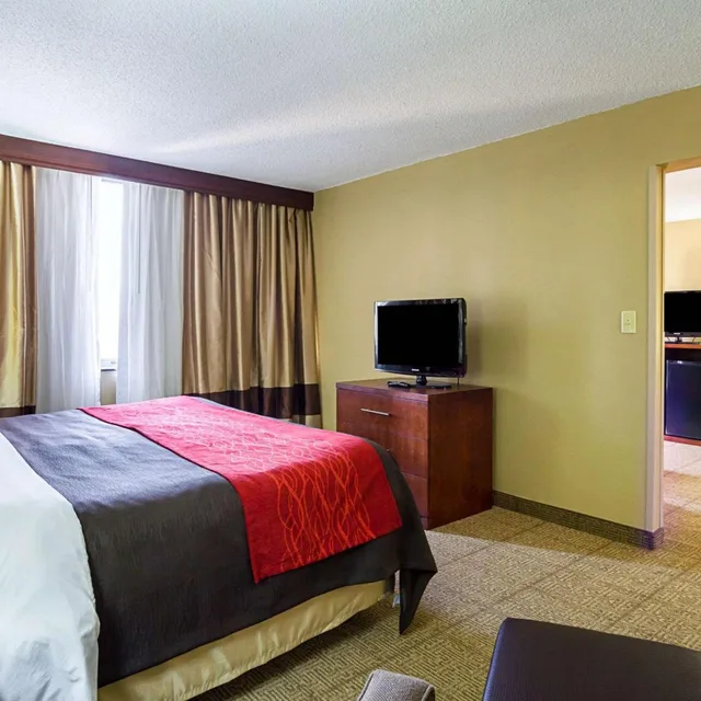 جناح ديلوكس بسرير كينج، Comfort Inn Cleveland Downtown 6/10