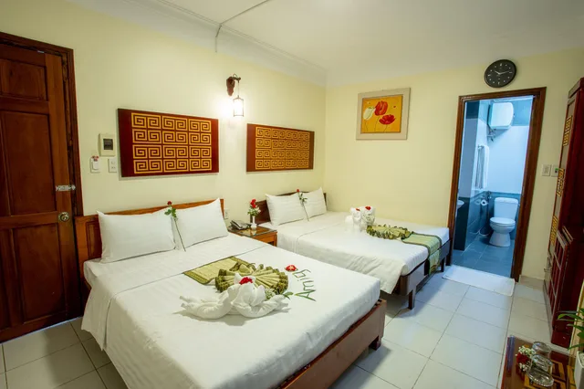 غرفة عائلية رباعية بسريرين مزدوجين، Amigo Hotel 1/2