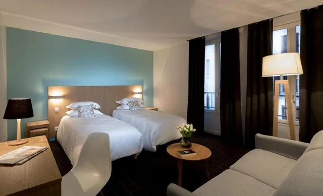 غرفة بسرير فردي، Mirabeau Eiffel 1/2