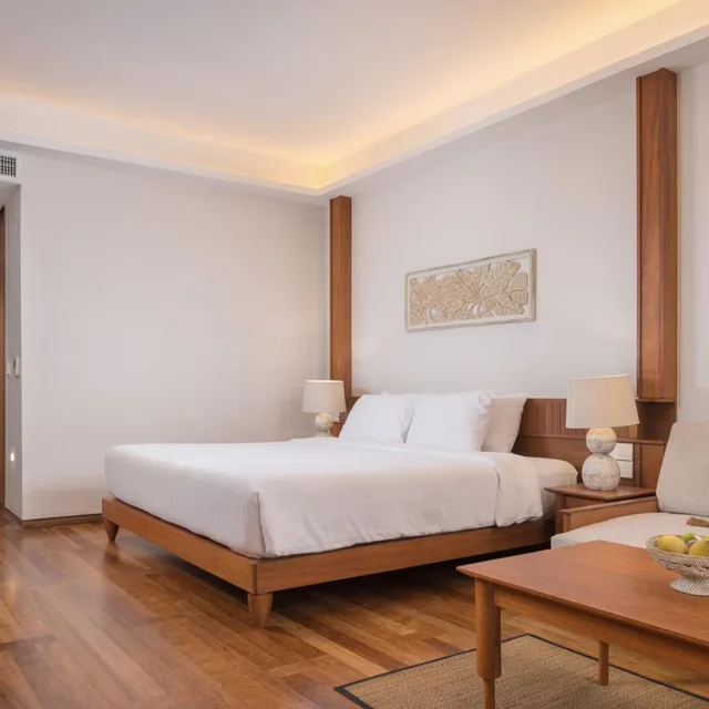 غرفة بسرير مزدوج بإطلالة على المسبح، Khaolak Paradise Resort 4/10